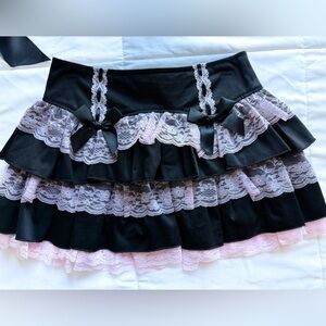 Dolls Kill Widow Cake Topper mini skirt